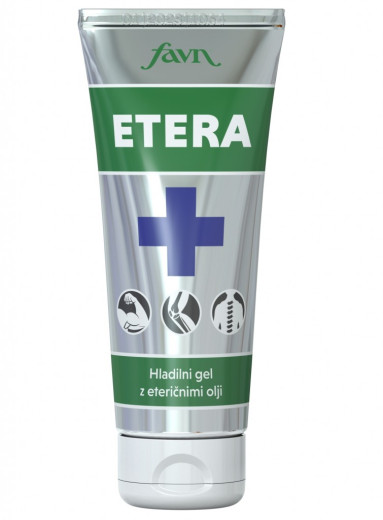 ETERA hladilni gel Hladilni gel z eteričnimi olji za sproščujočo masažo